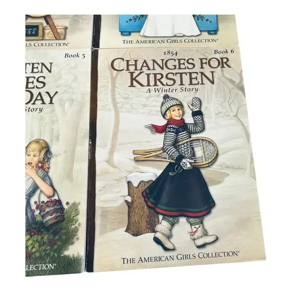 American Girl Pleasant Company 6 BOOK SET Kirsten 1854 Paperback Janet Shaw Book